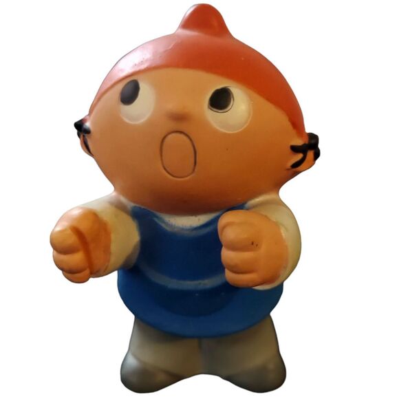 Rare 1970s Collectible VTG Rubber Toy Boy Doll NFP 1975 Germany Goebel Hummel - Picture 1 of 11